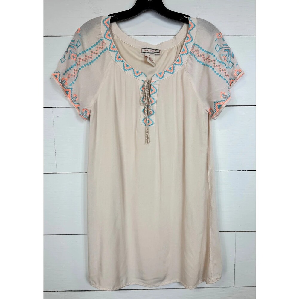 Flying Tomato Short Sleeve Mini Dress Women's Size Small